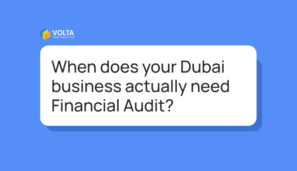 how much does financial audit cost Dubai